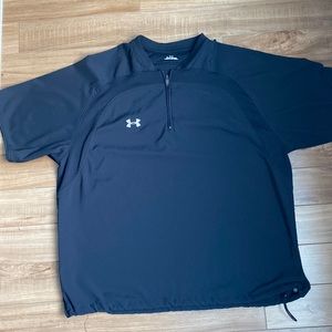 Men’s Under Armour  short sleeve 1/4 zip pullover